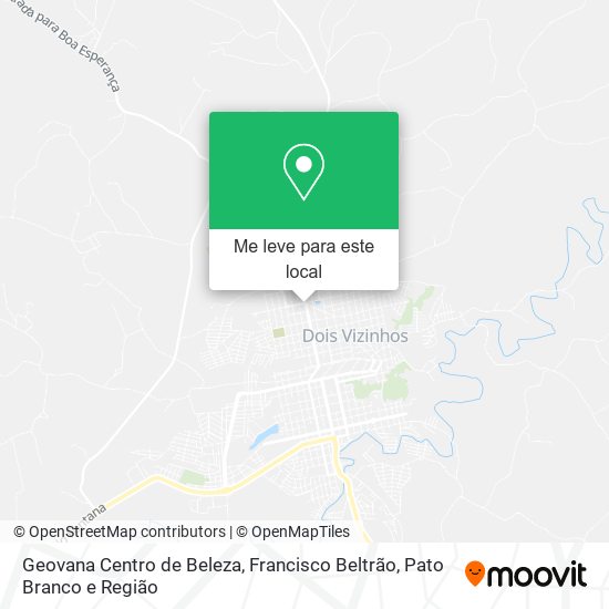 Geovana Centro de Beleza mapa