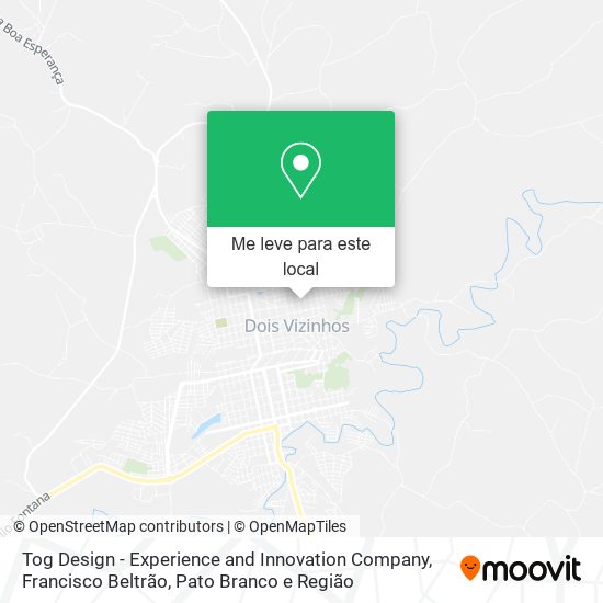 Tog Design - Experience and Innovation Company mapa