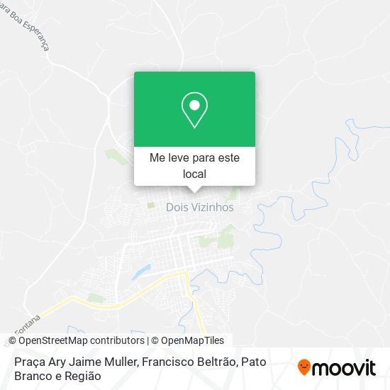Praça Ary Jaime Muller mapa