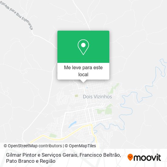 Gilmar Pintor e Serviços Gerais mapa