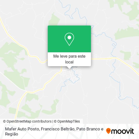 Mafer Auto Posto mapa