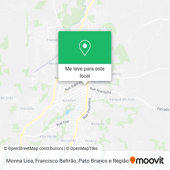 Monna Lisa mapa
