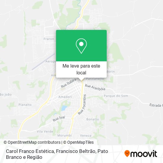 Carol Franco Estética mapa