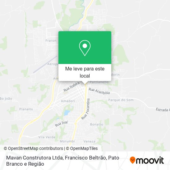 Mavan Construtora Ltda mapa