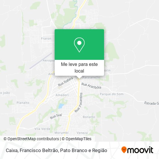 Caixa mapa
