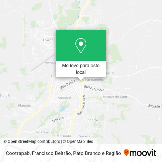 Cootrapab mapa