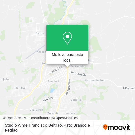 Studio Aime mapa