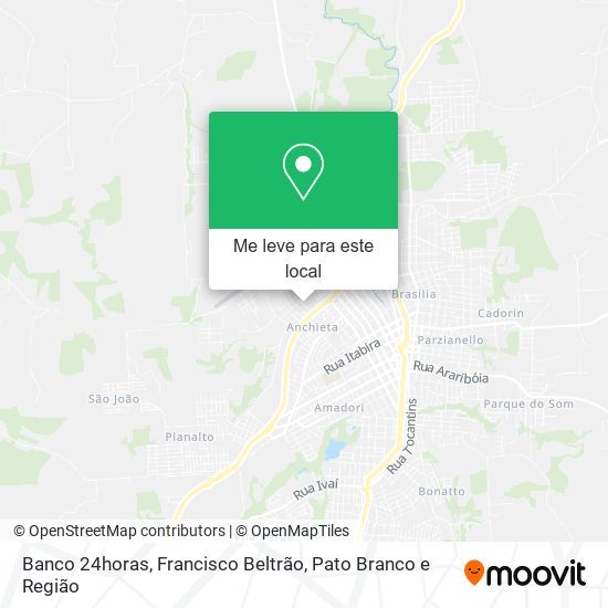Banco 24horas mapa