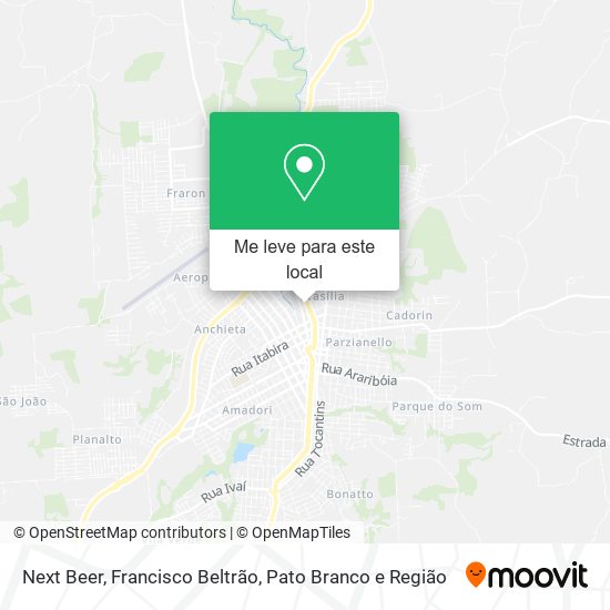 Next Beer mapa