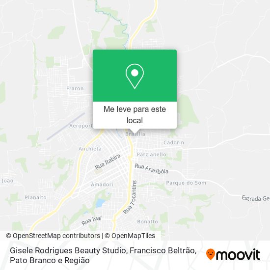 Gisele Rodrigues Beauty Studio mapa