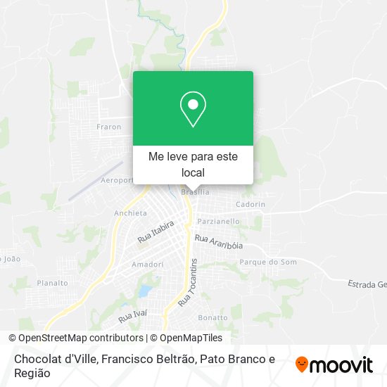 Chocolat d'Ville mapa