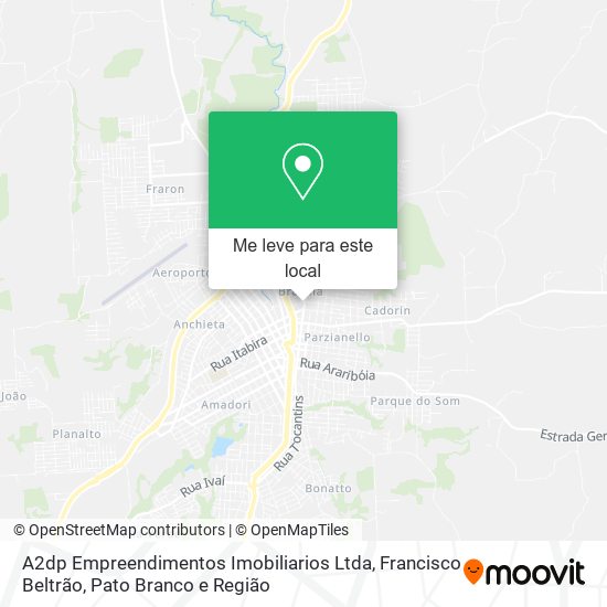 A2dp Empreendimentos Imobiliarios Ltda mapa