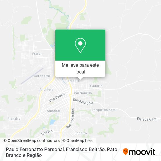 Paulo Ferronatto Personal mapa