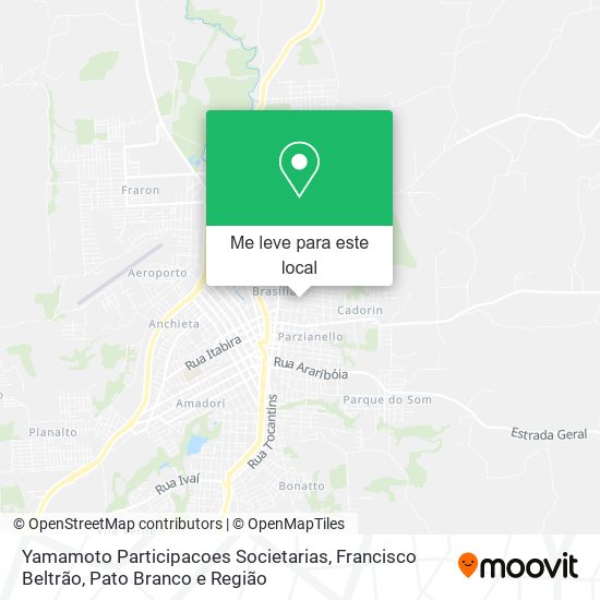 Yamamoto Participacoes Societarias mapa