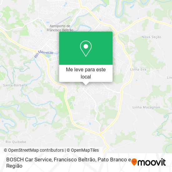 BOSCH Car Service mapa