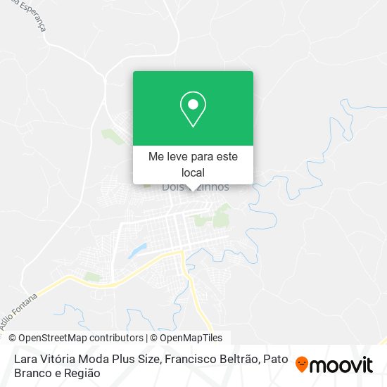 Lara Vitória Moda Plus Size mapa