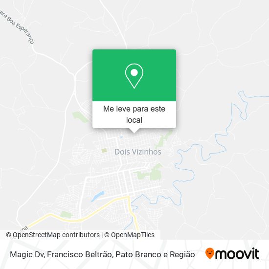 Magic Dv mapa