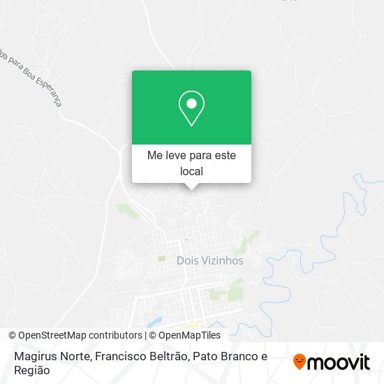 Magirus Norte mapa