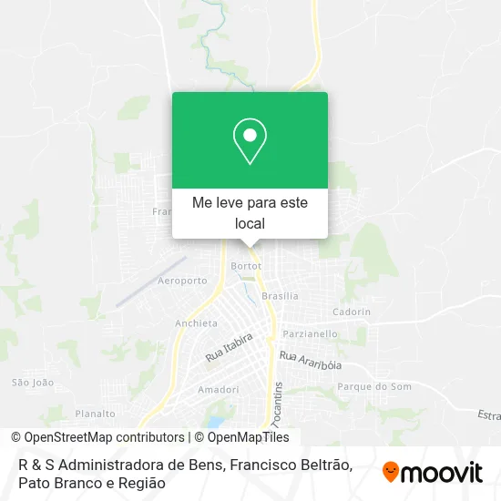 R & S Administradora de Bens mapa