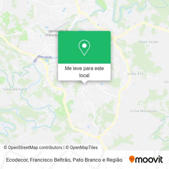 Ecodecor mapa