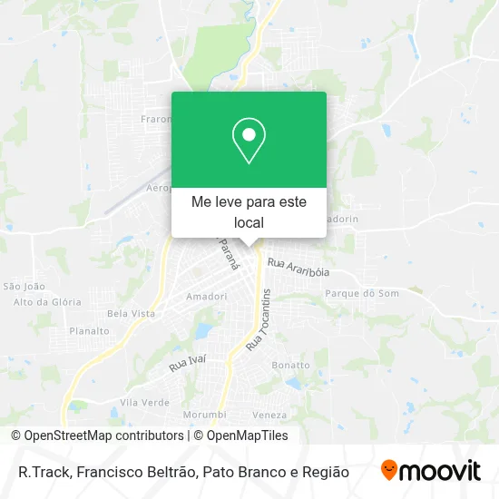 R.Track mapa