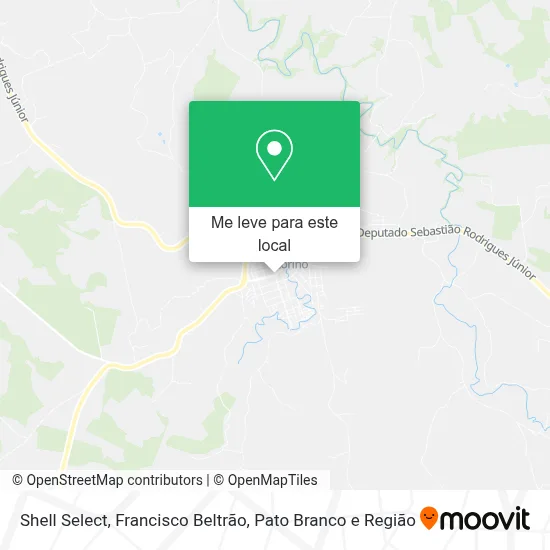 Shell Select mapa