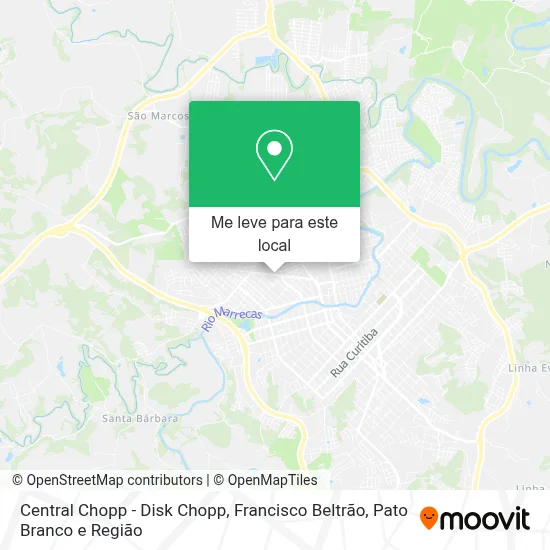 Central Chopp - Disk Chopp mapa