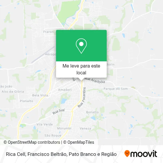 Rica Cell mapa