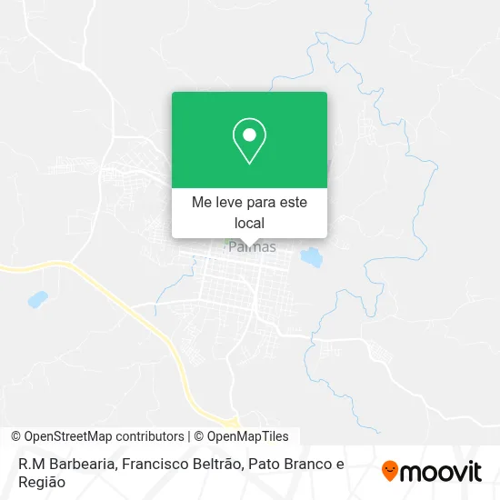 R.M Barbearia mapa
