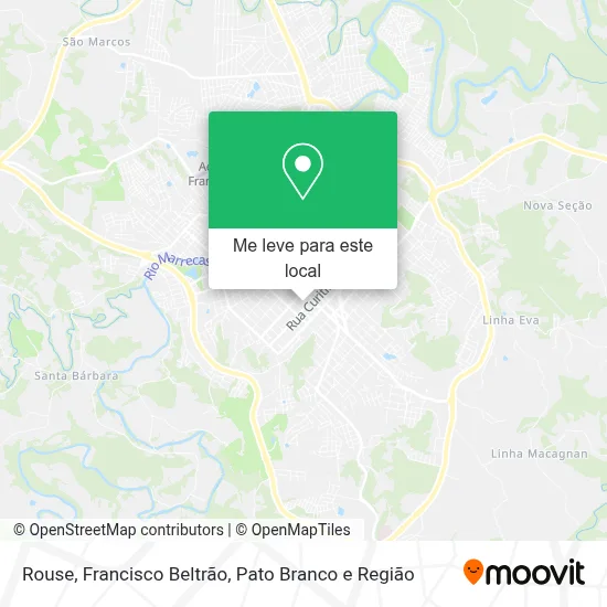 Rouse mapa