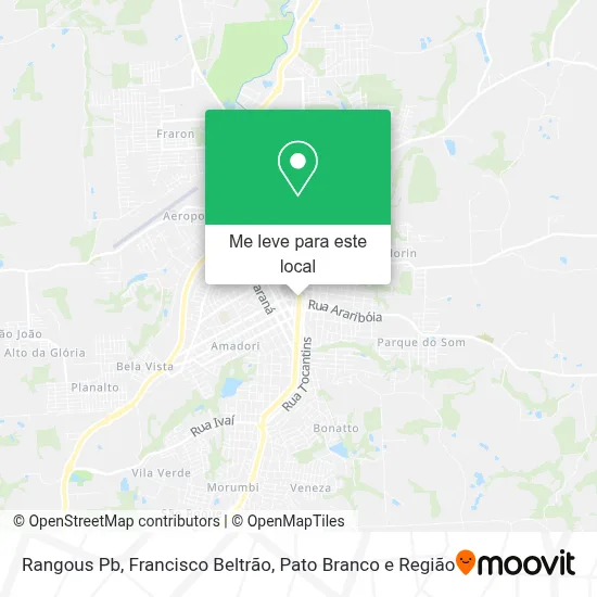 Rangous Pb mapa