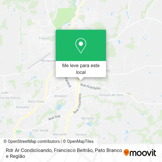 Rdr Ar Condicioando mapa