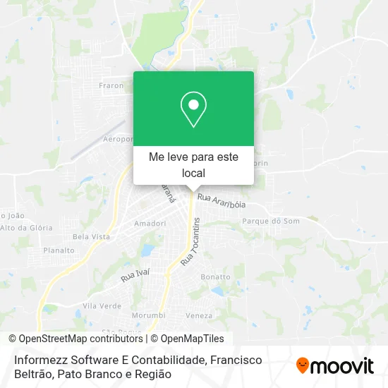 Informezz Software E Contabilidade mapa