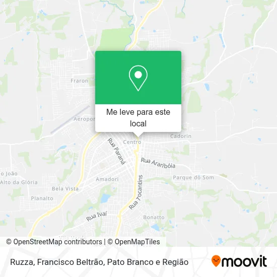 Ruzza mapa