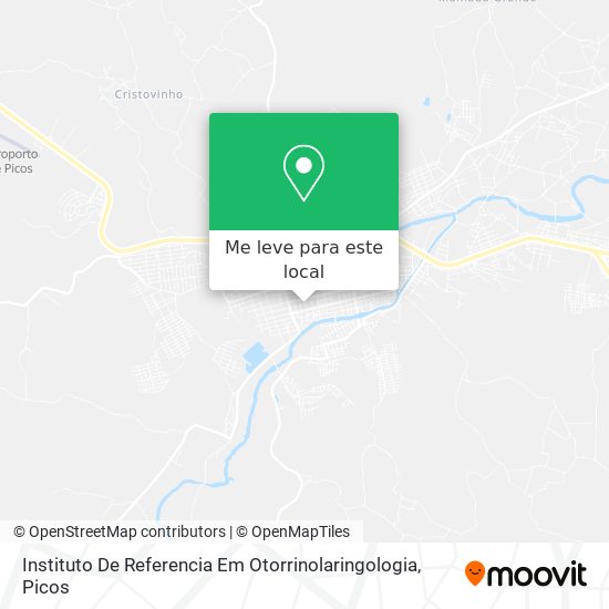 Instituto De Referencia Em Otorrinolaringologia mapa