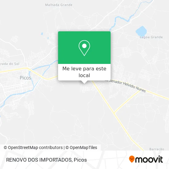 RENOVO DOS IMPORTADOS mapa