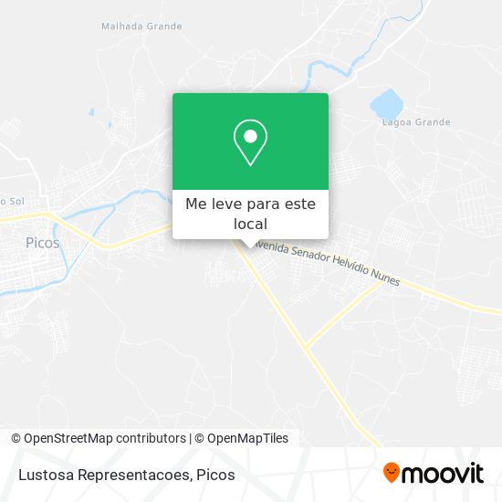 Lustosa Representacoes mapa