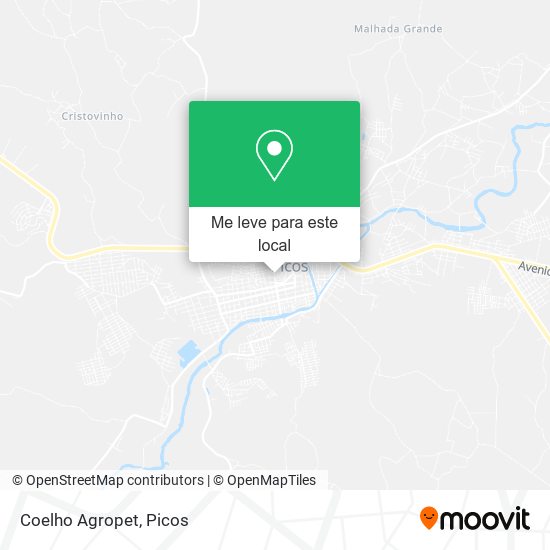 Coelho Agropet mapa