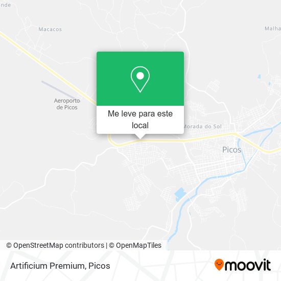 Artificium Premium mapa
