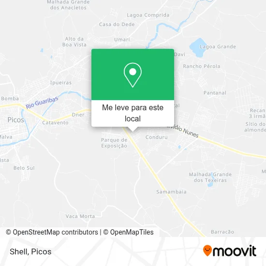 Shell mapa