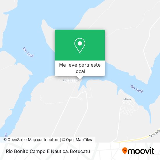 Rio Bonito Campo E Náutica mapa