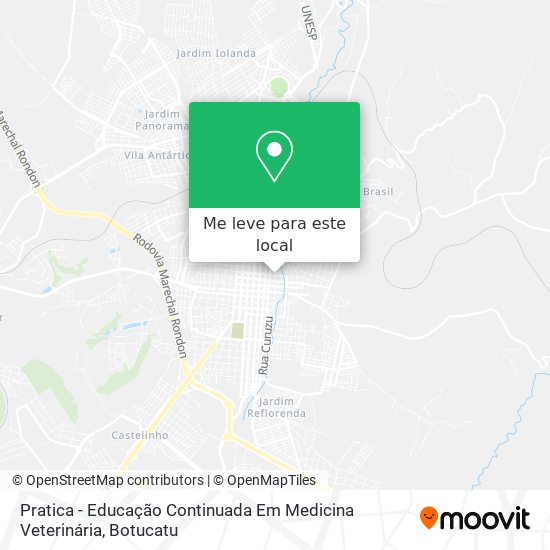 Pratica - Educação Continuada Em Medicina Veterinária mapa