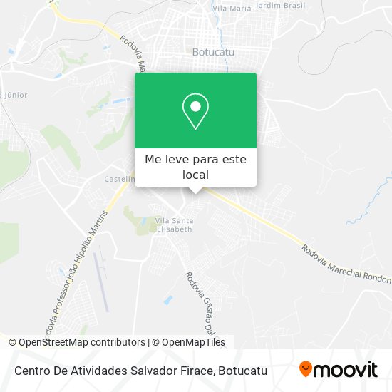 Centro De Atividades Salvador Firace mapa