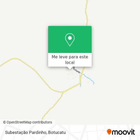 Subestação Pardinho mapa