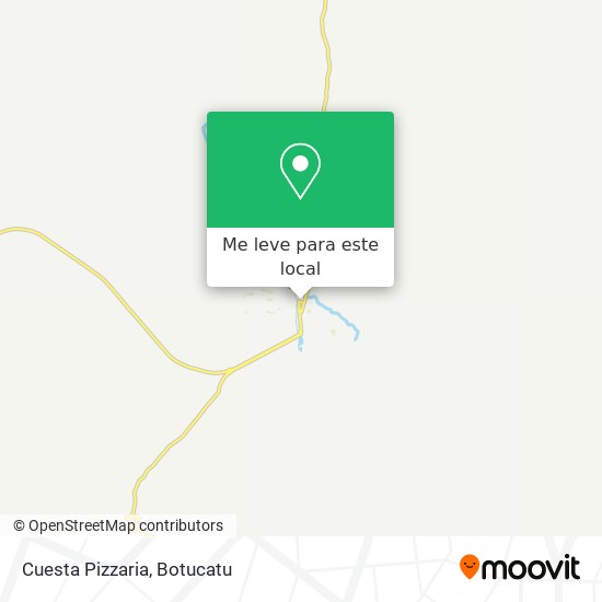 Cuesta Pizzaria mapa