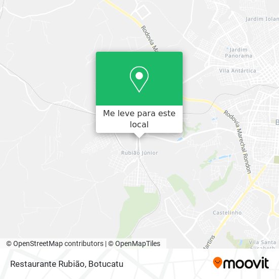 Restaurante Rubião mapa