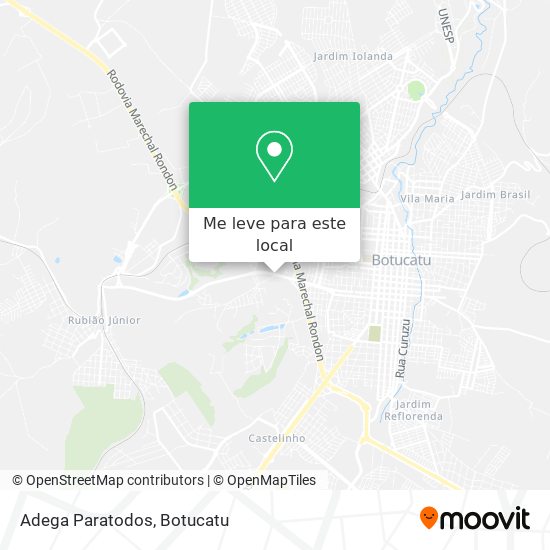 Adega Paratodos mapa