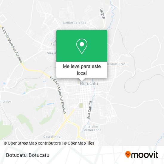 Botucatu mapa