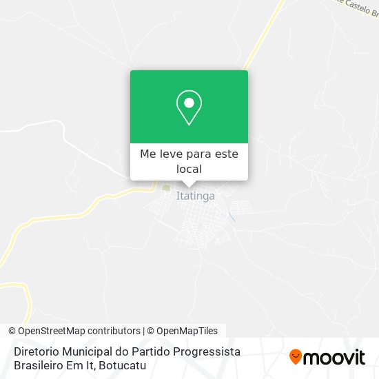 Diretorio Municipal do Partido Progressista Brasileiro Em It mapa