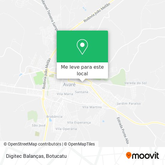 Digitec Balanças mapa